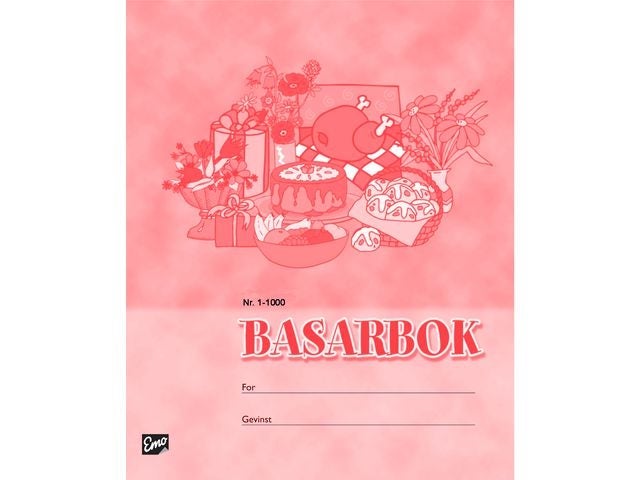 Loddbok/Basarbok Emo 1-1000 lodd