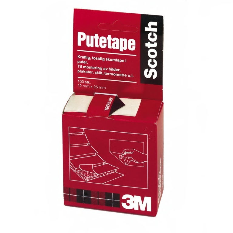 Putetape Scotch dobbeltsidig (100)