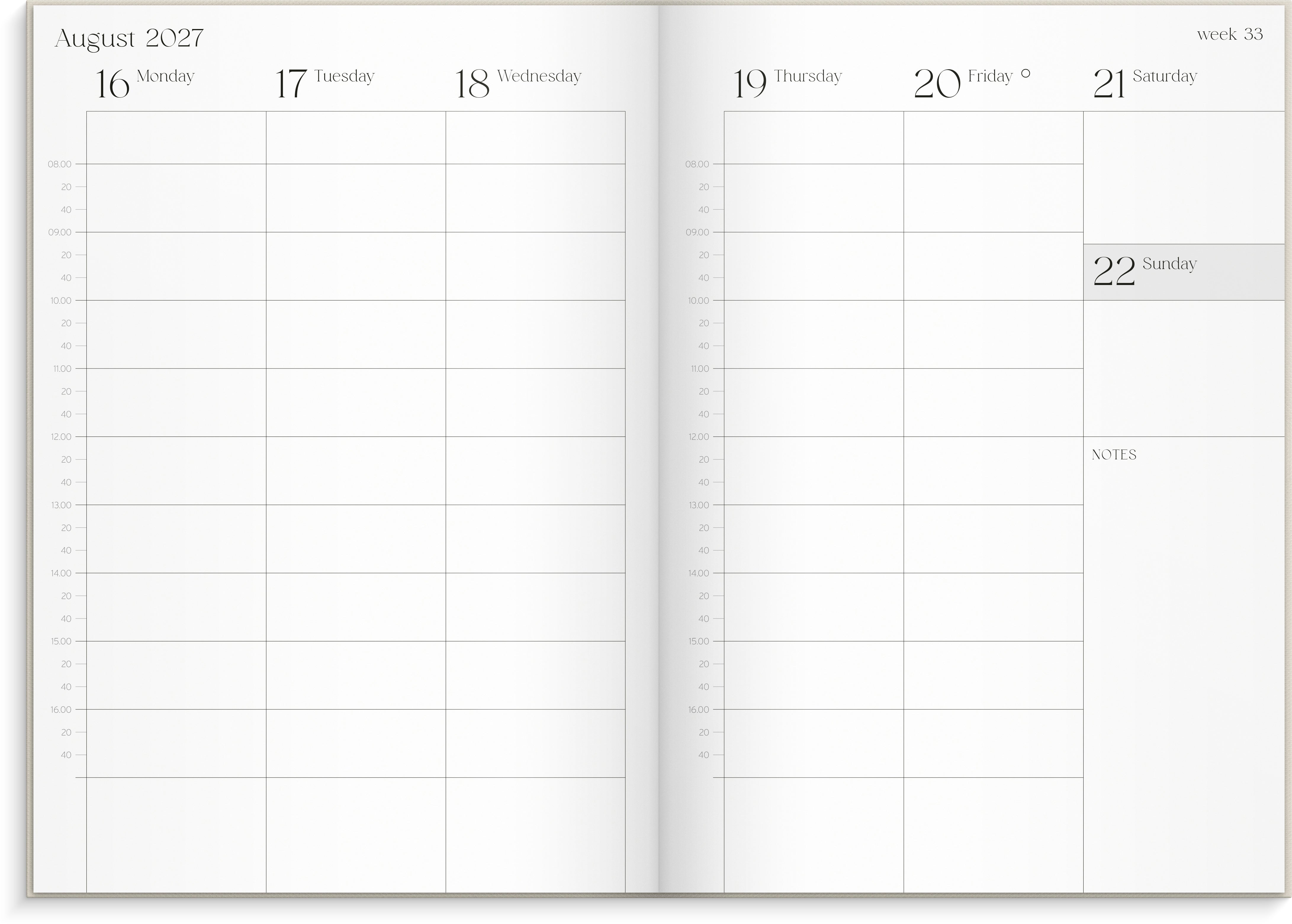 Kalender Burde Student Planner A5 26/27