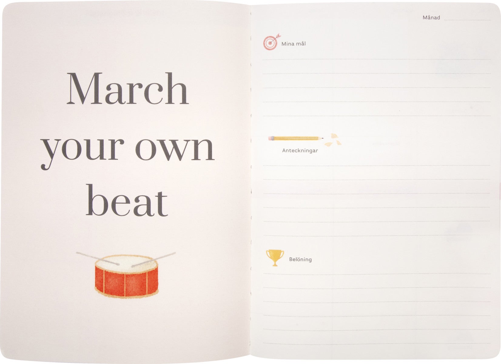 Kalender Udatert Grieg Dream & Do C5 Ukeplanlegger