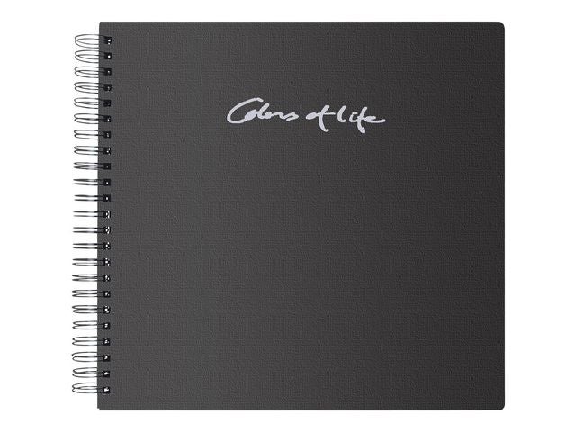 Fotoalbum Burde 24x23cm Col of life sort