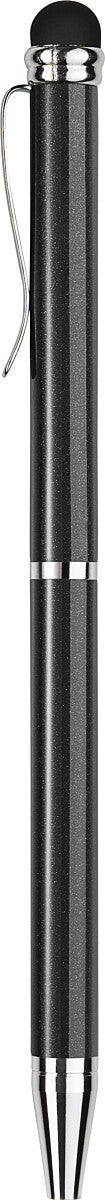 Kulepenn Burde m/stylus metallic sort