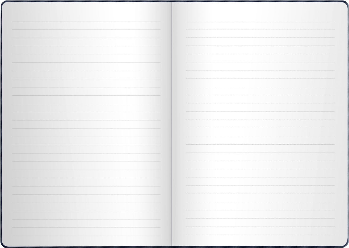 Notatbok Burde Deluxe A5 linjert Flower