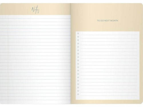 Kalender udatert Week Planner Blå A5