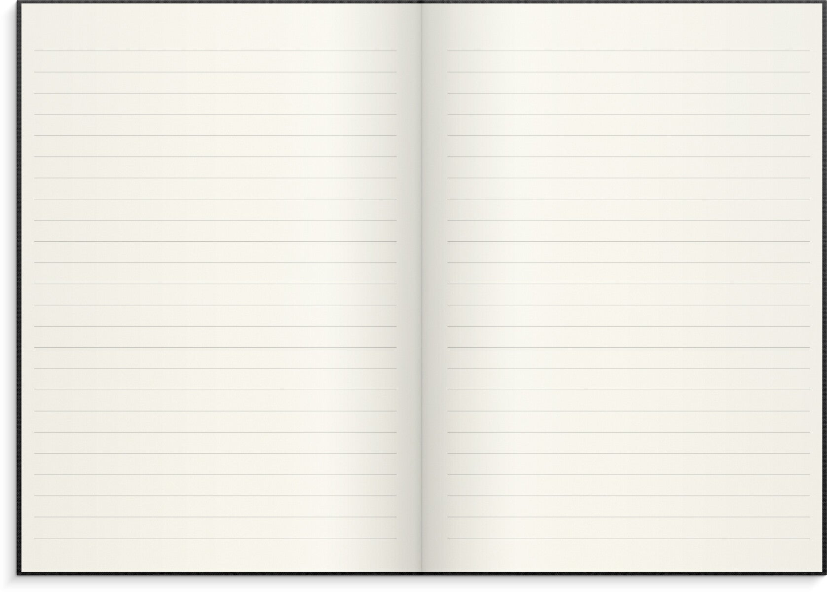 Skrivebok Burde A5 Linjer Sort