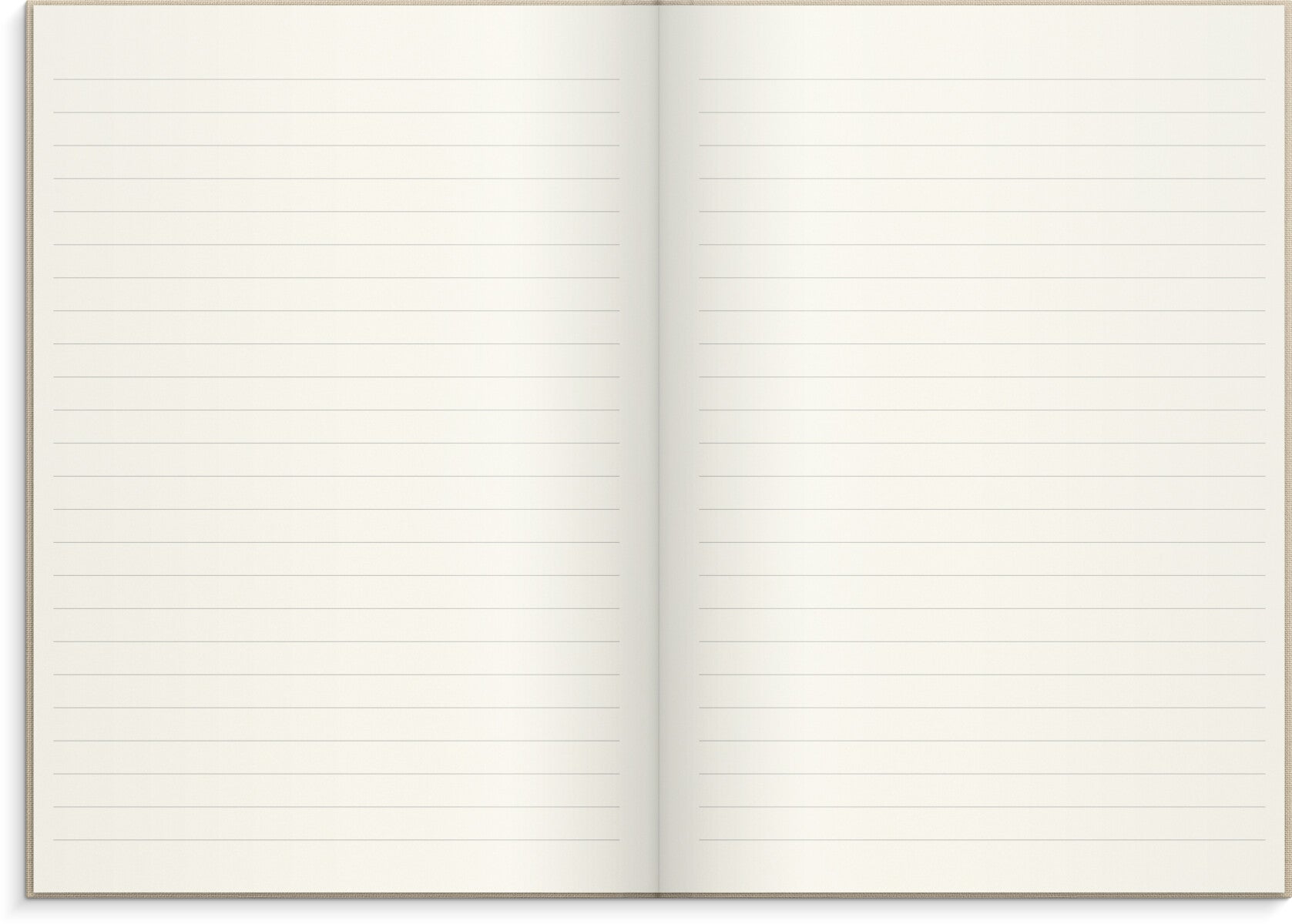 Skrivebok Burde A5 Linjer Beige