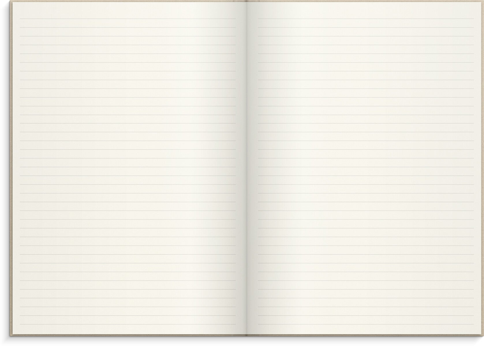 Skrivebok Burde A4 Linjer Beige