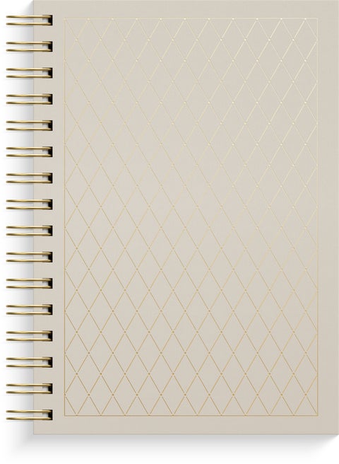 Notatbok Burde A5 Diamond Pattern