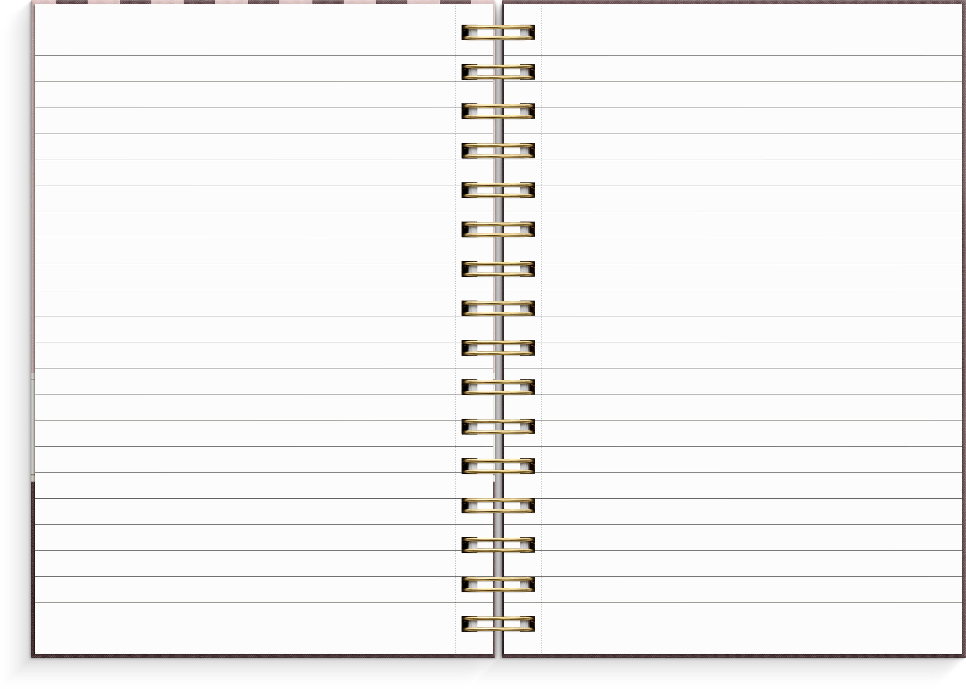 Notatbok Burde A5 Stripes polka