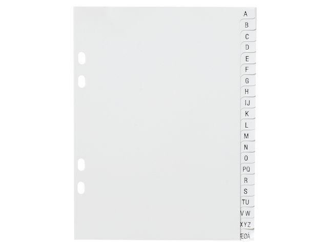 Register PP A5 A-Å hvit