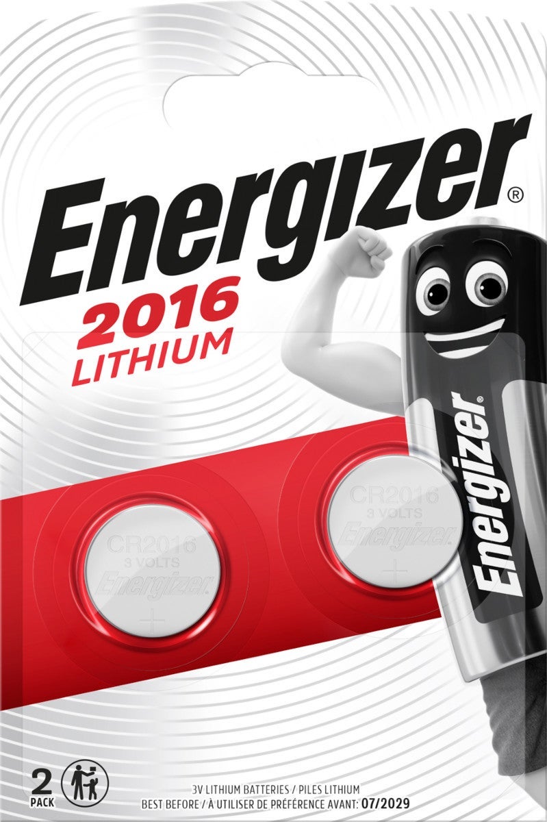 Batteri Energizer Lithium CR2016 (2)