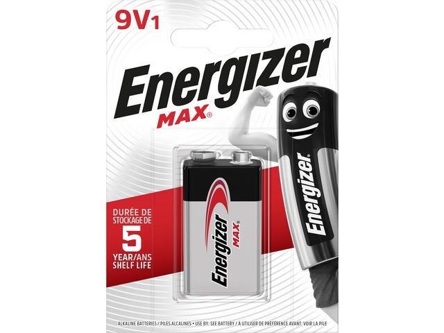 Batteri Energizer Alkaline Max 9V