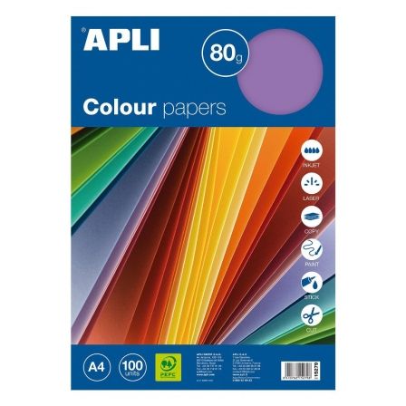 Kopipapir A4 80g Apli intens 5 frg (100)
