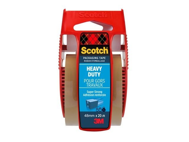 Emballasjetape Scotch 48mmx20m med disp. brun