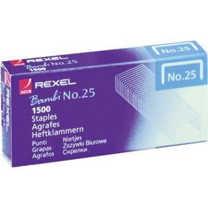 Heftestift Rexel nr25 Bambi