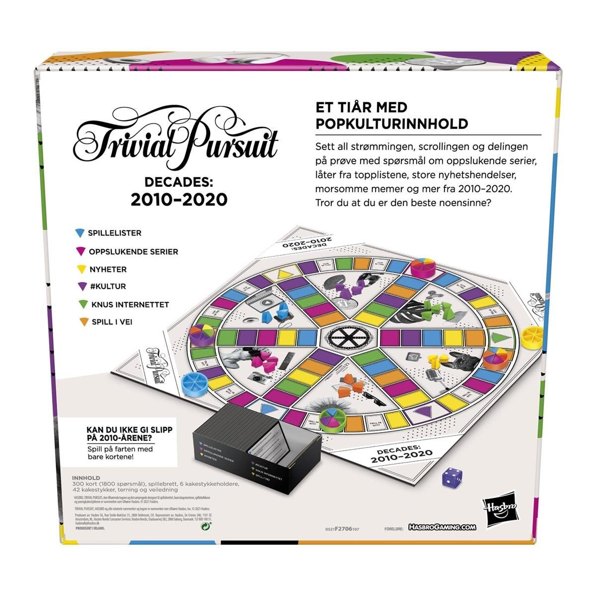 Spill Trivial Pursuit Decades No
