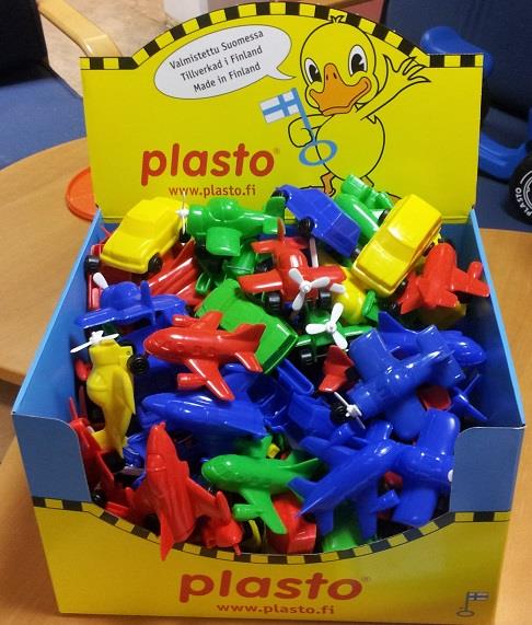 Plasto Personbiler Fly 9cm