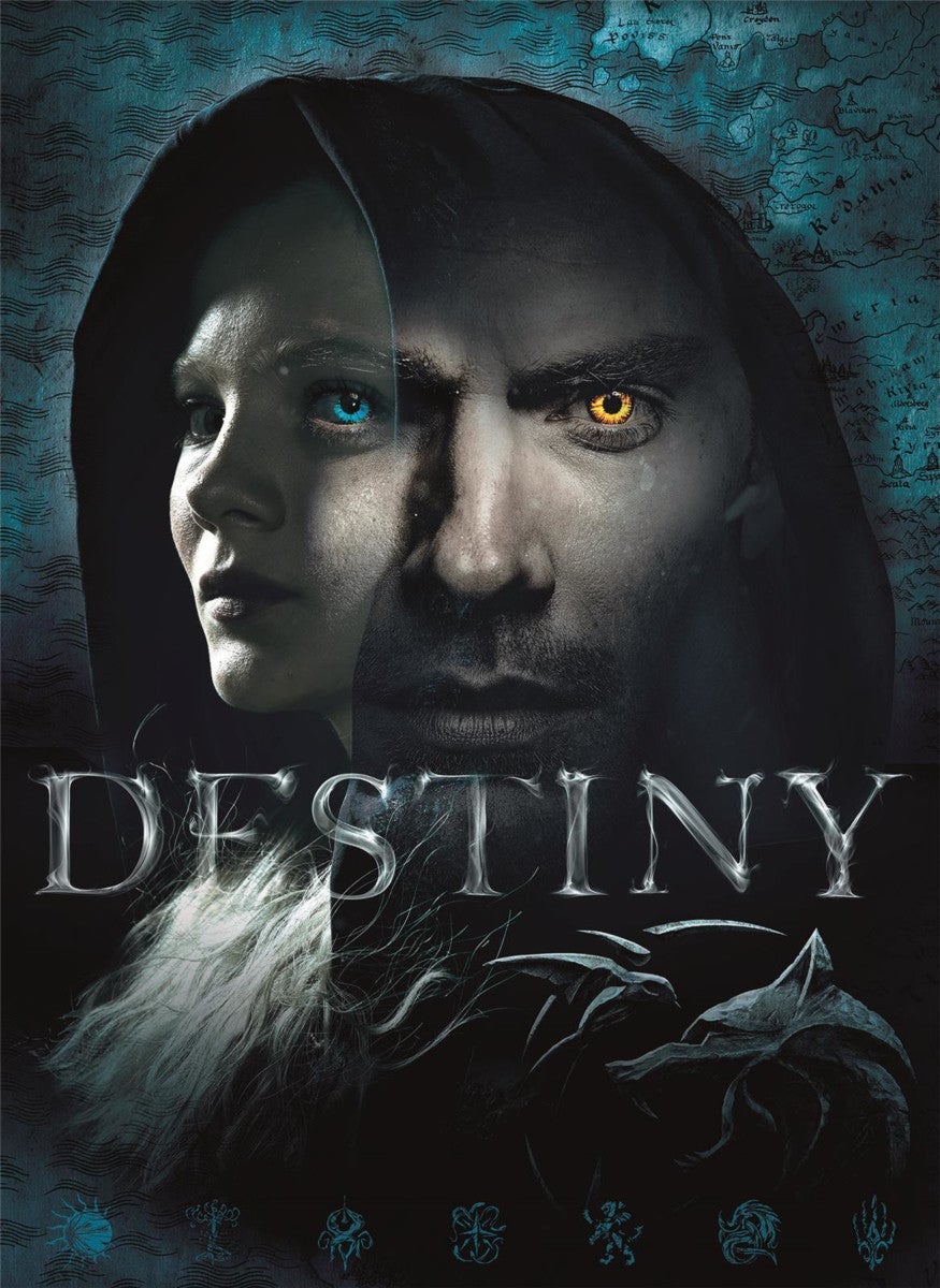 Puslespill 1000 The Witcher Clementoni