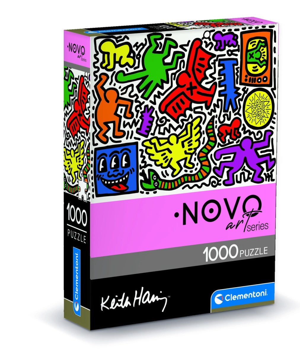 Puslespill 1000 HQC Keith Haring Clementoni