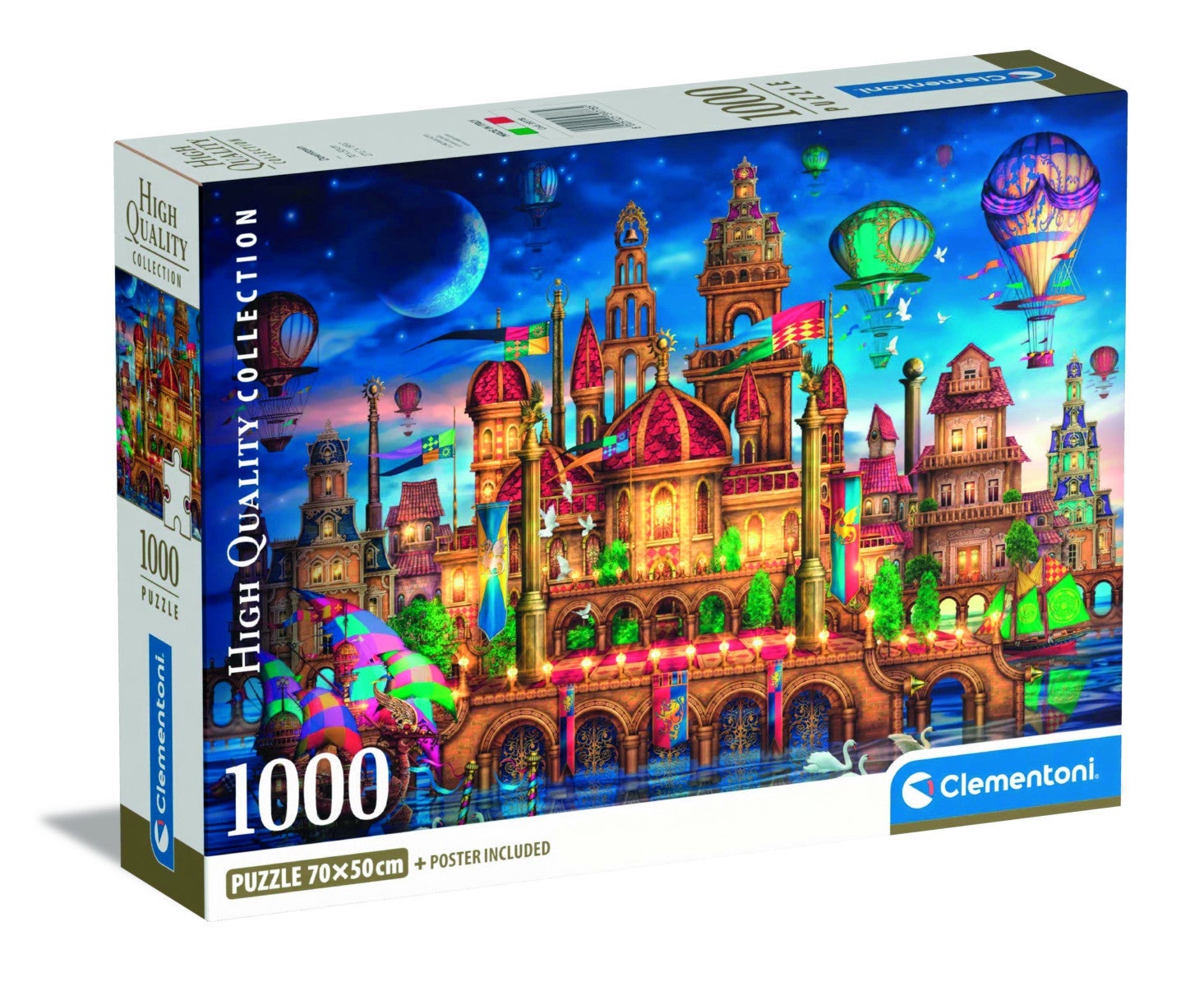 Puslespill 1000 HQC Downtown Clementoni