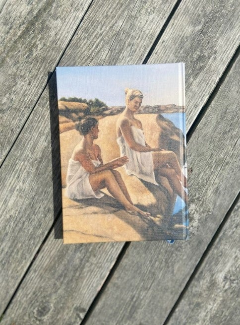 Hyttebok A4 Tre Damer Bader