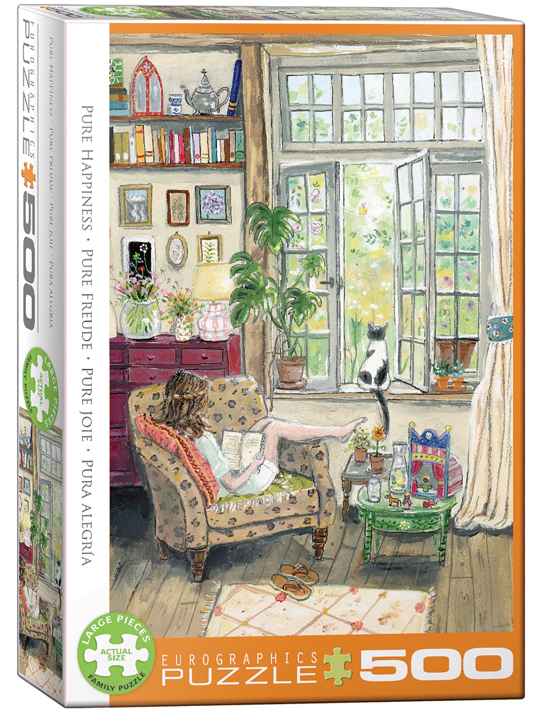 Puslespill 500 Pure Happiness Eurographics