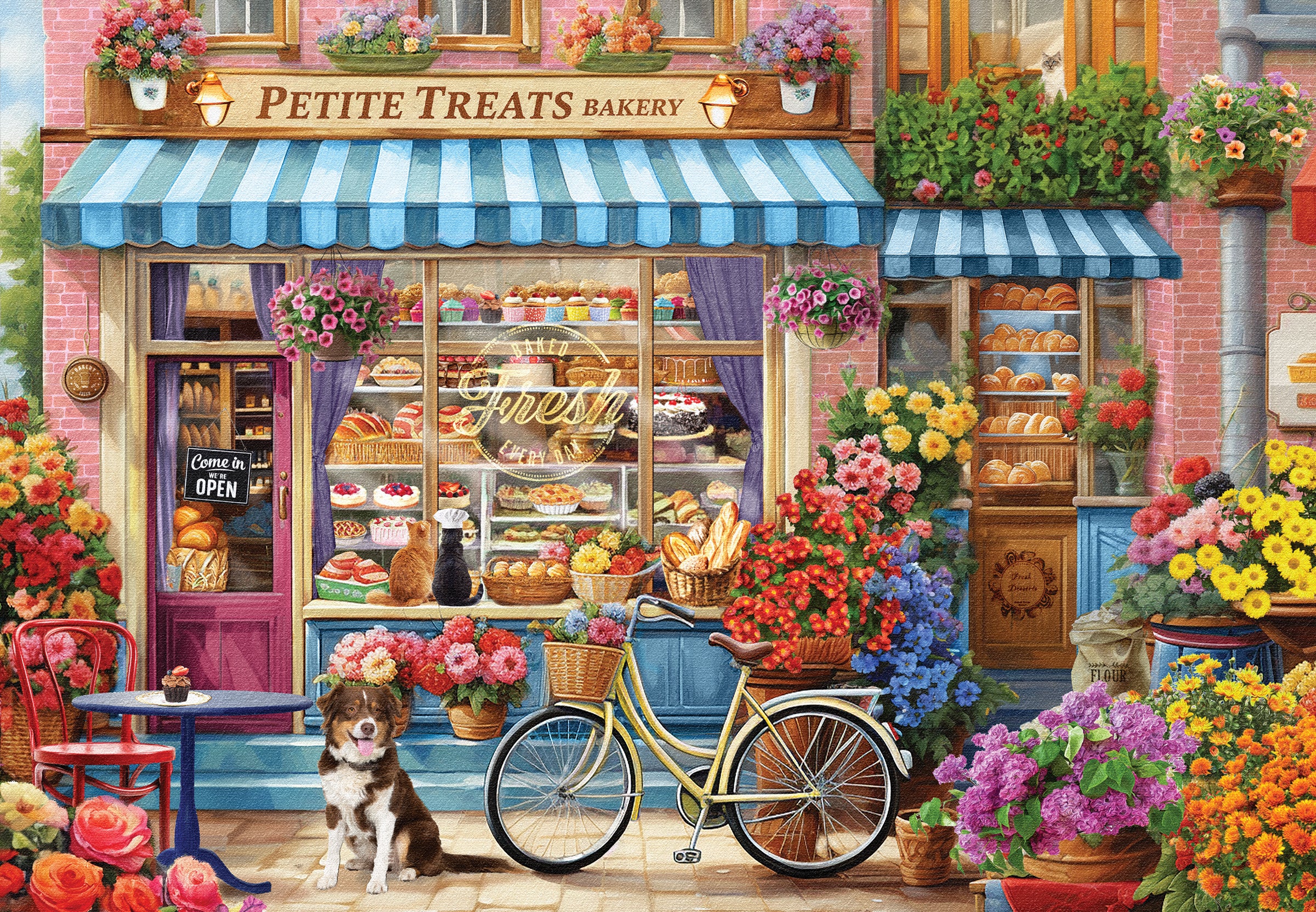 Puslespill 550 Bakery Shop Eurographics