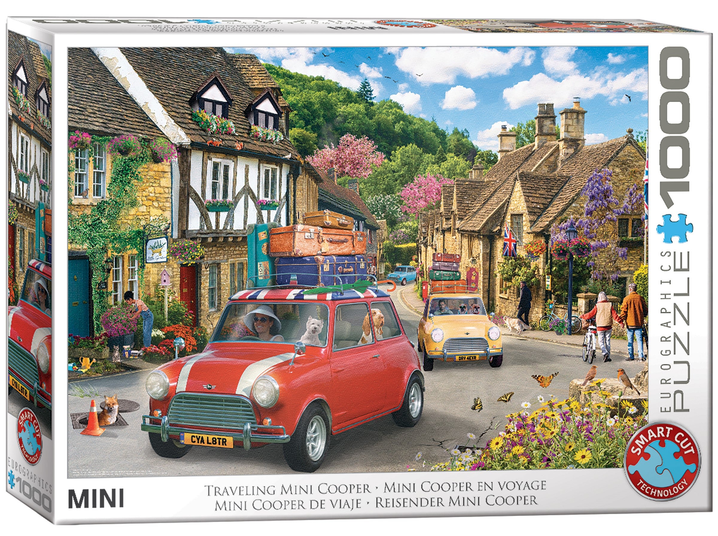 Puslespill 1000 Mini Cooper Eurographics