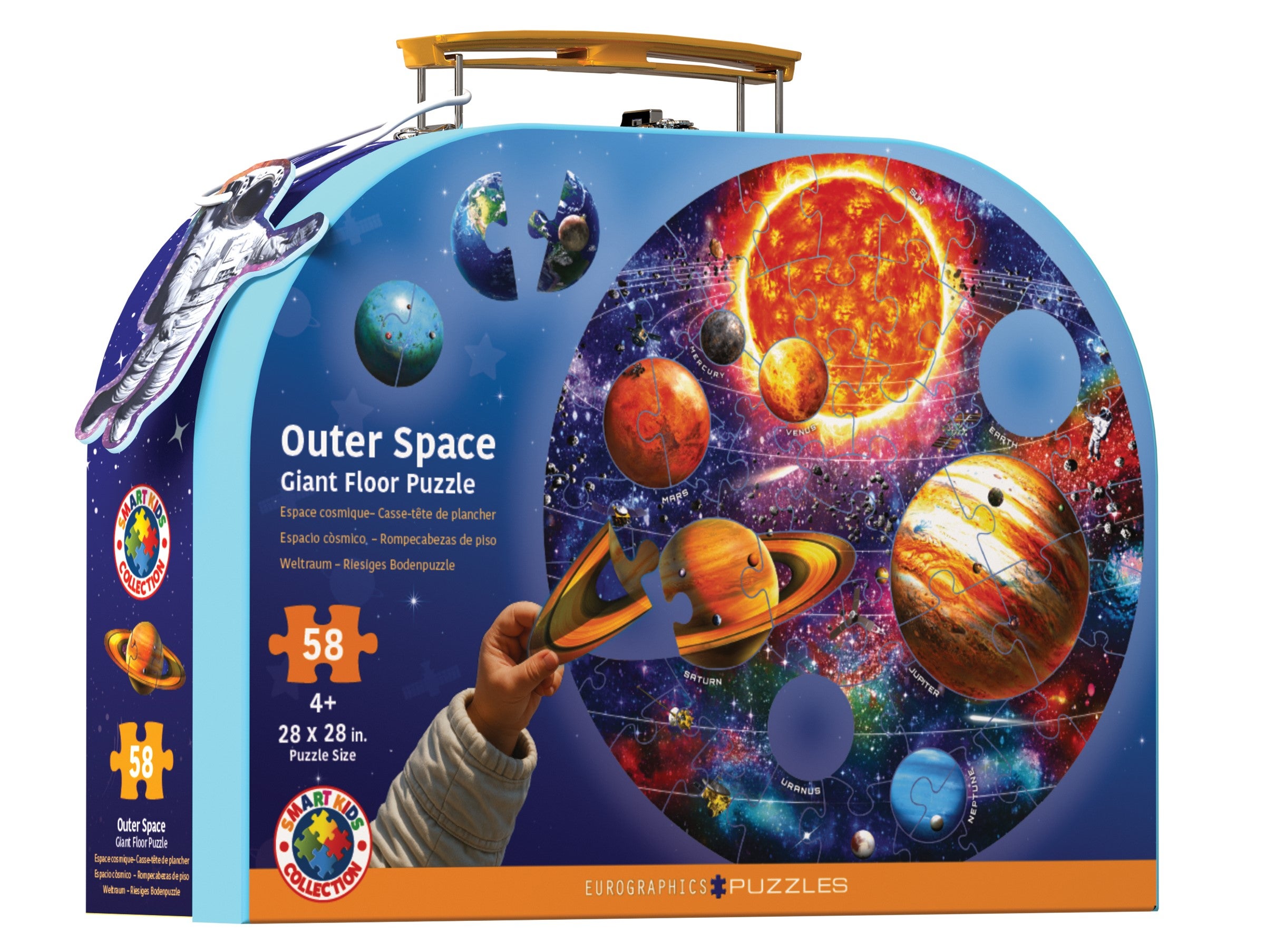 Puslespill 58 Koffert Gulv Space Eurographics