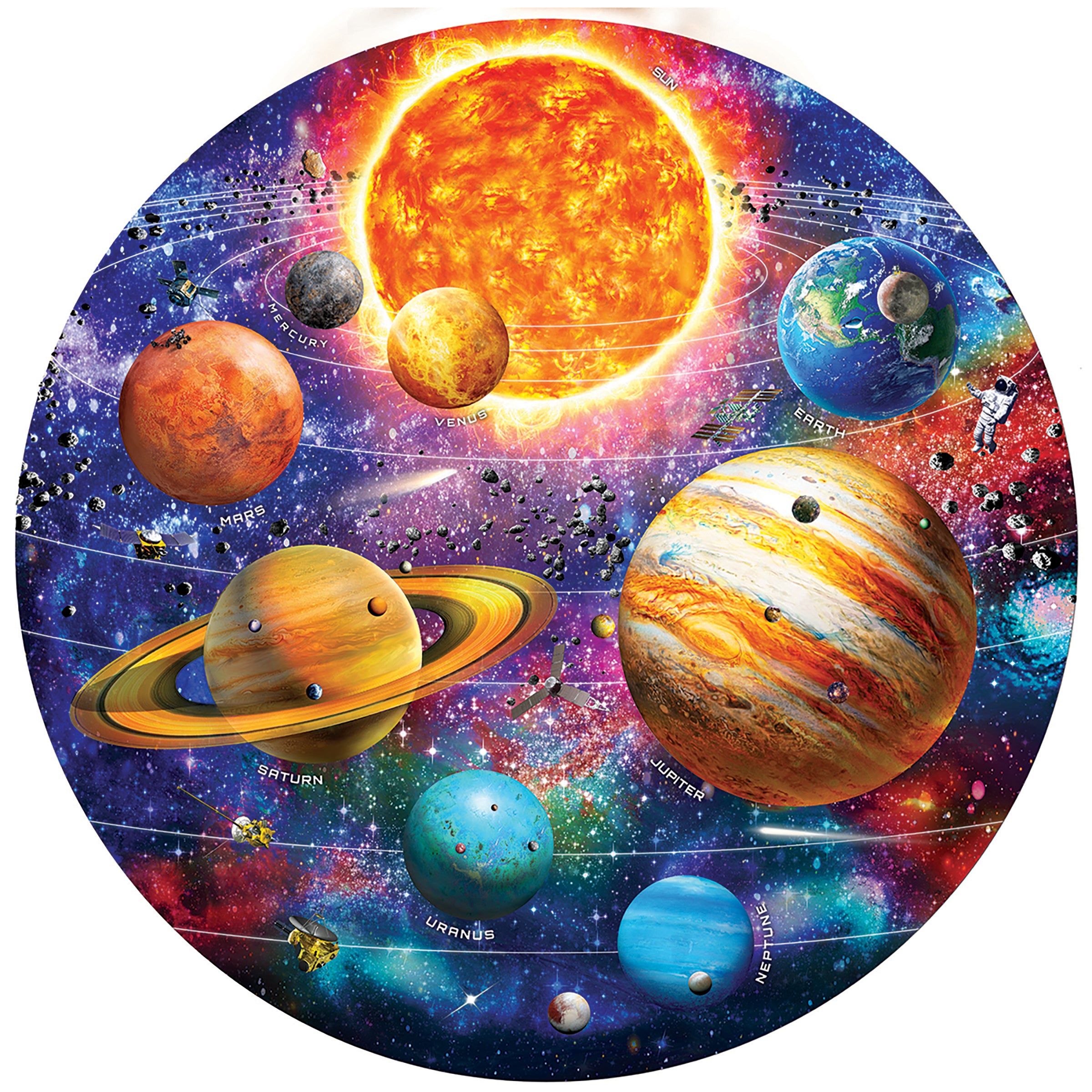 Puslespill 58 Koffert Gulv Space Eurographics