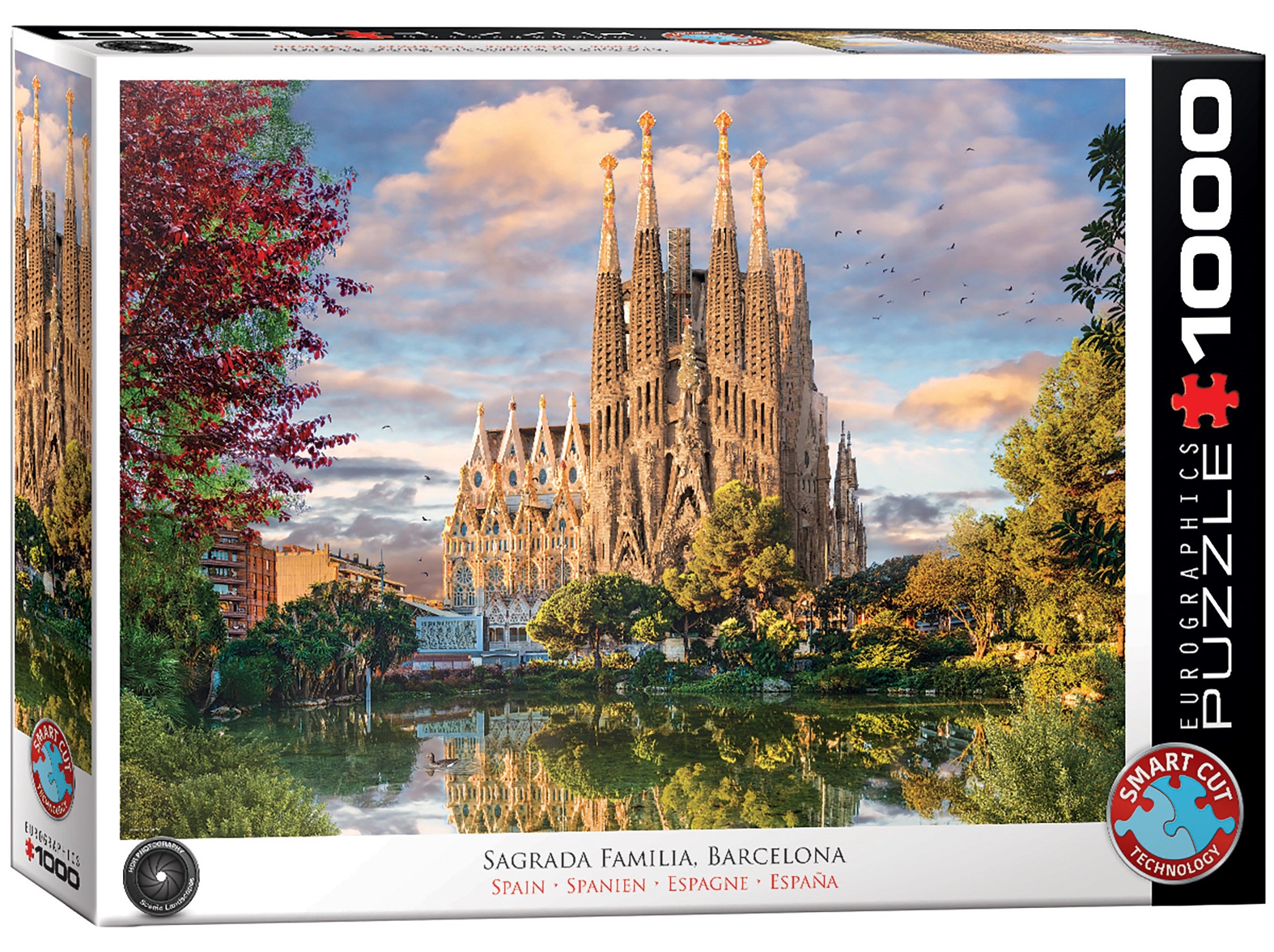 Puslespill 1000 Sagrada Familia Eurographics
