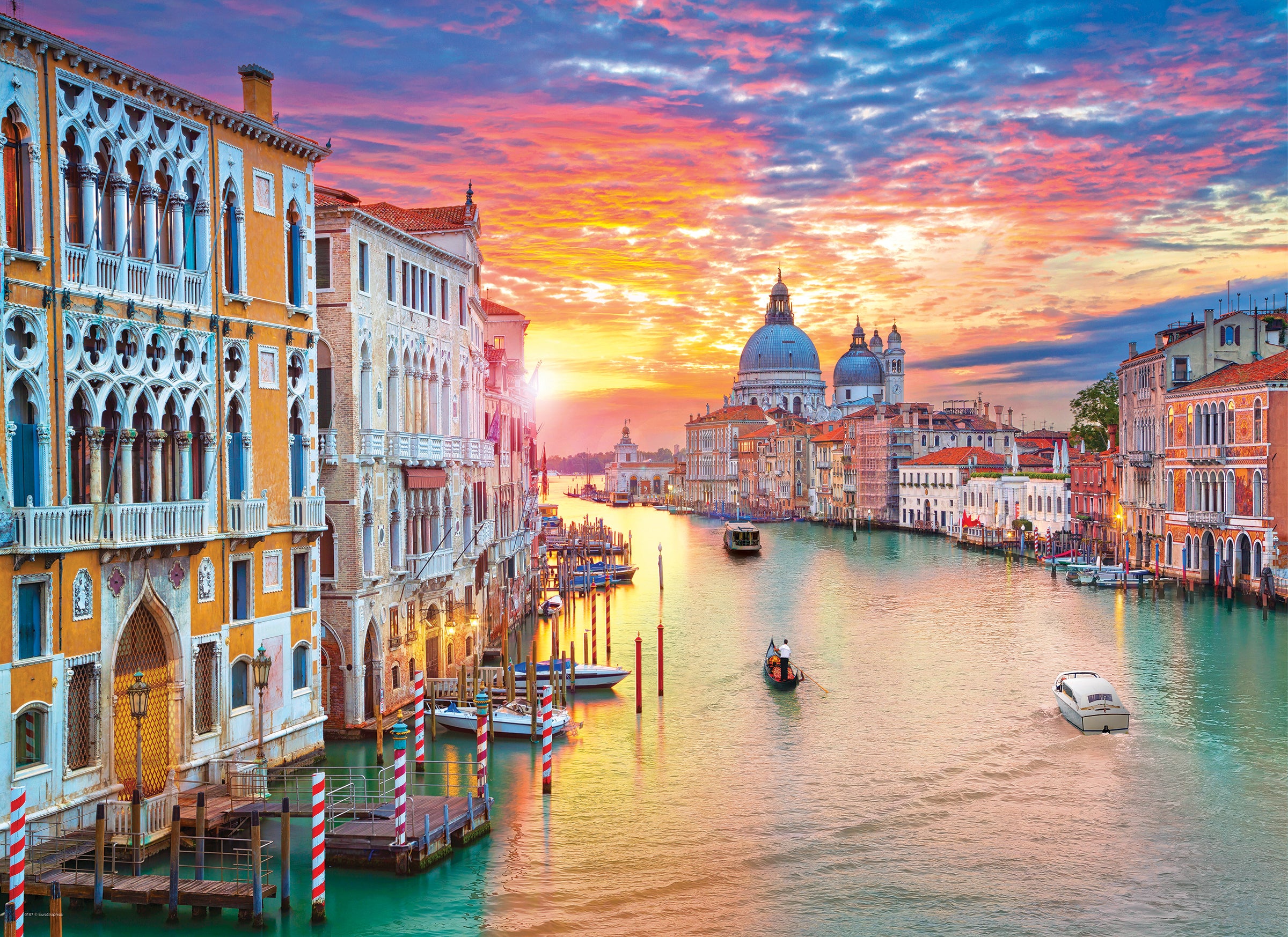 Puslespill 1000 Venice Grand Canal Eurographics