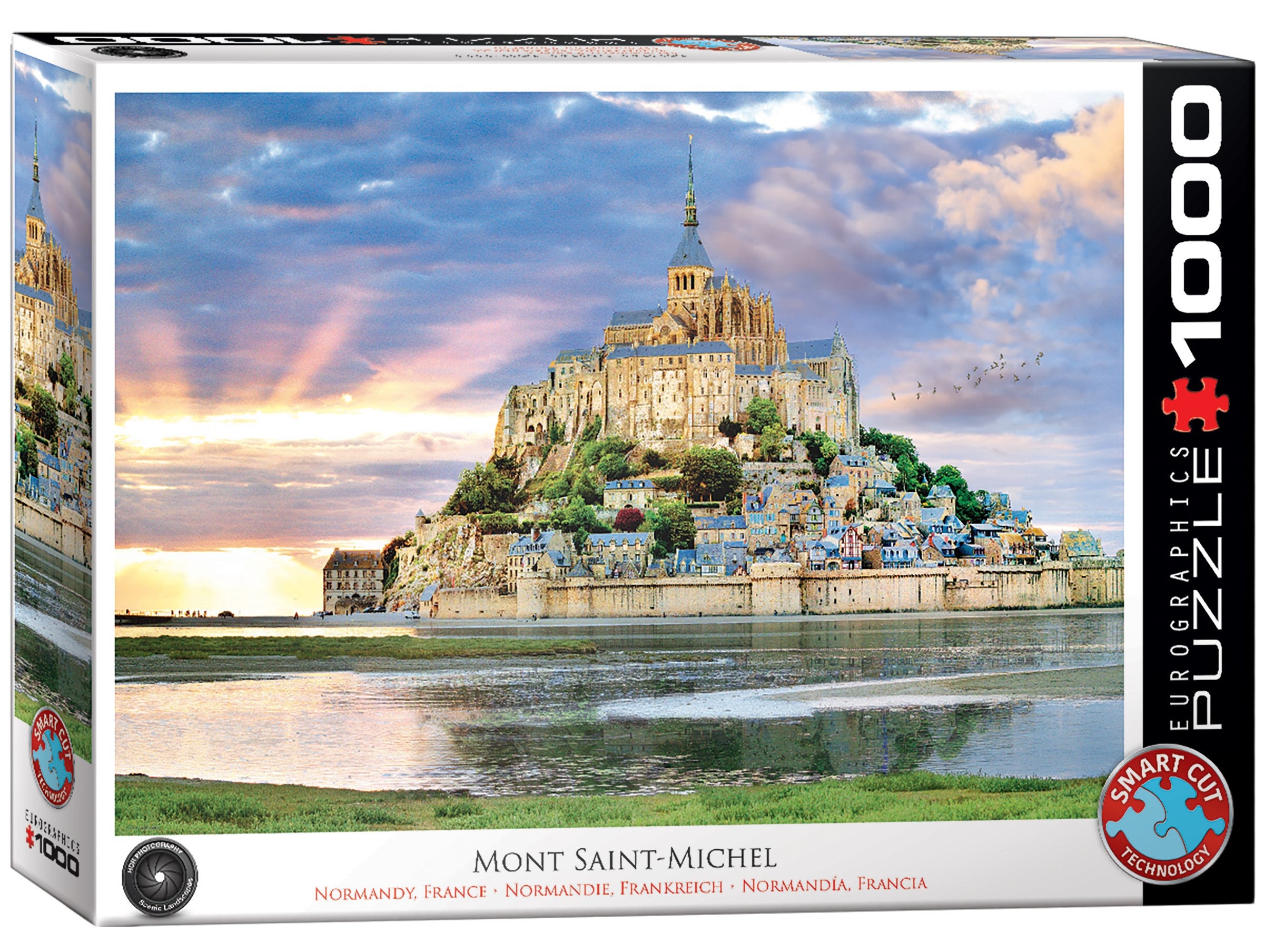 Puslespill 1000 Mont St Michel France Eurographics