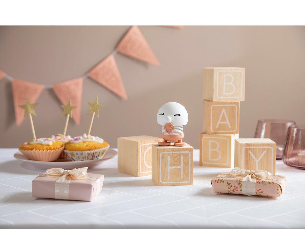 Hoptimist Soft Baby Bimble liten fersken