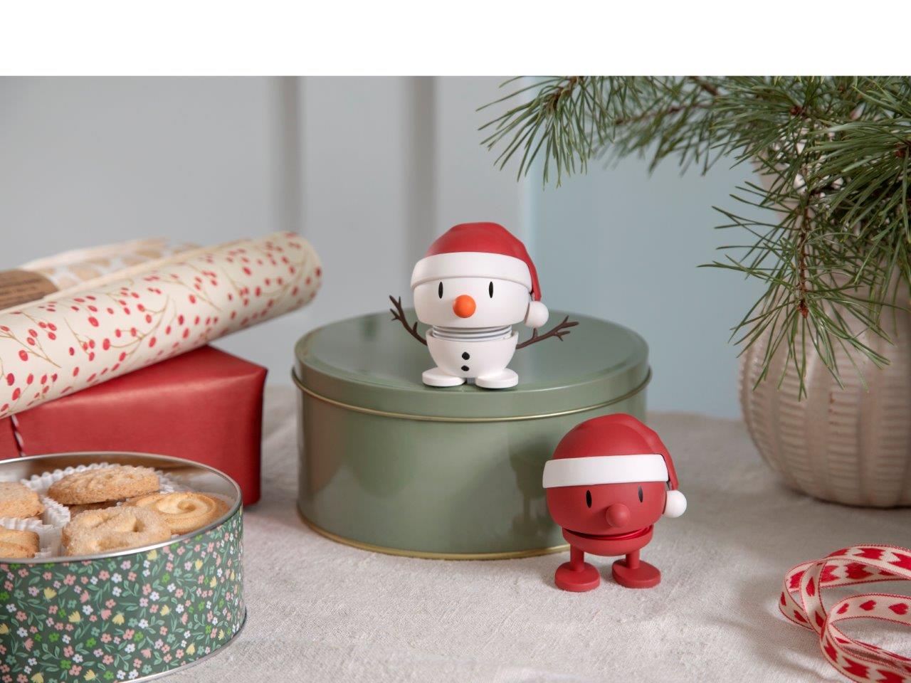 Hoptimist Soft Santa Bumble liten red