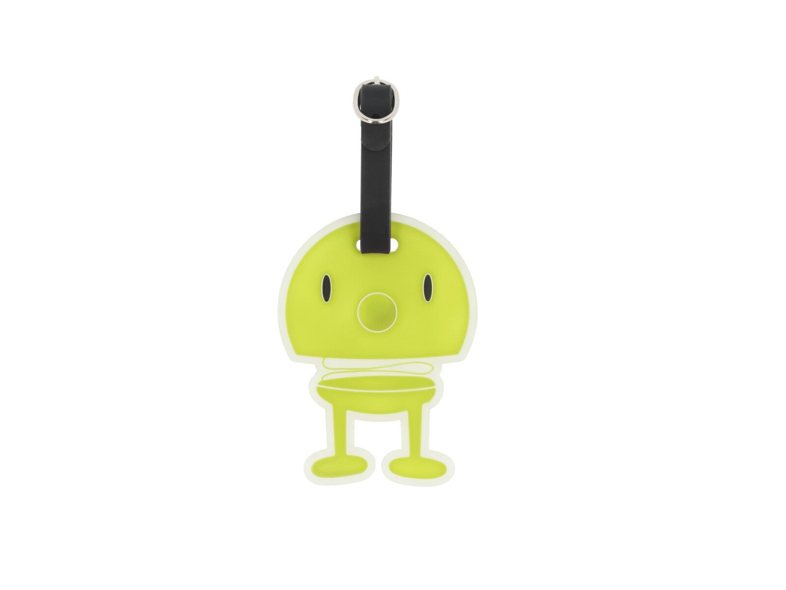 Hoptimist bag tag green