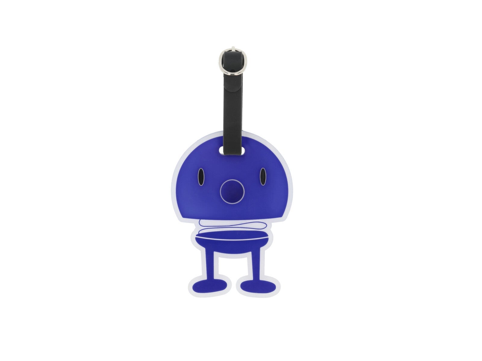 Hoptimist bag tag blue