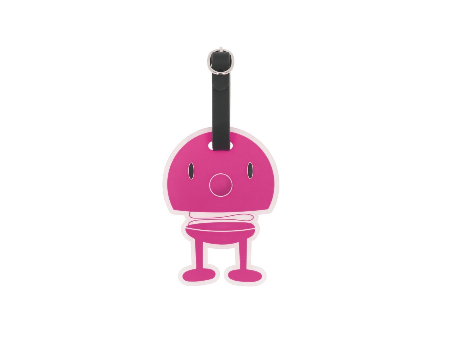 Hoptimist bag tag pink