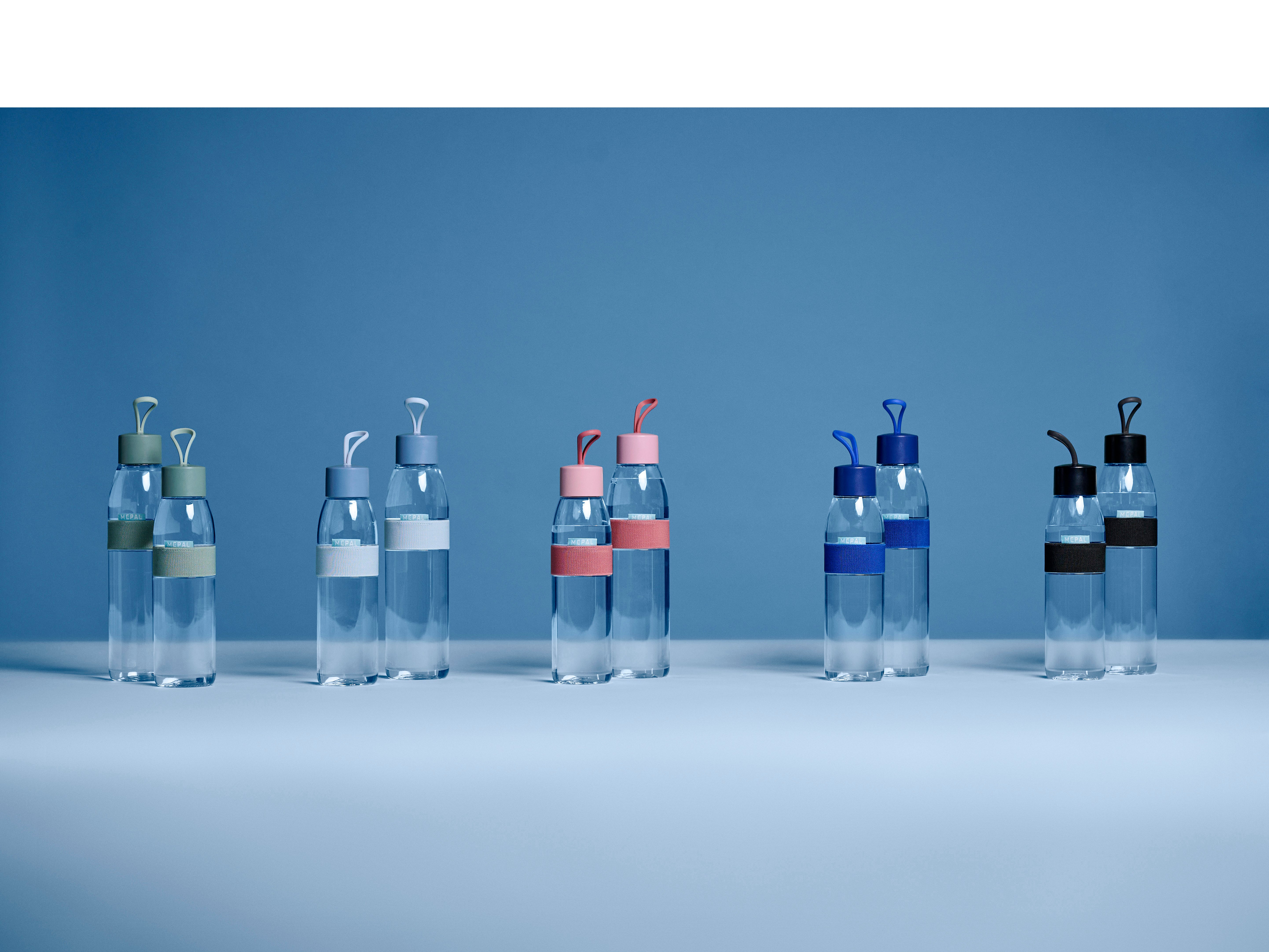 Vannflaske Mepal  Ellipse 700 ml Sort