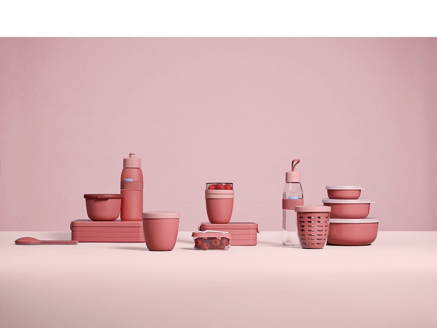 Vannflaske Mepal Ellipse 700 ml Korall