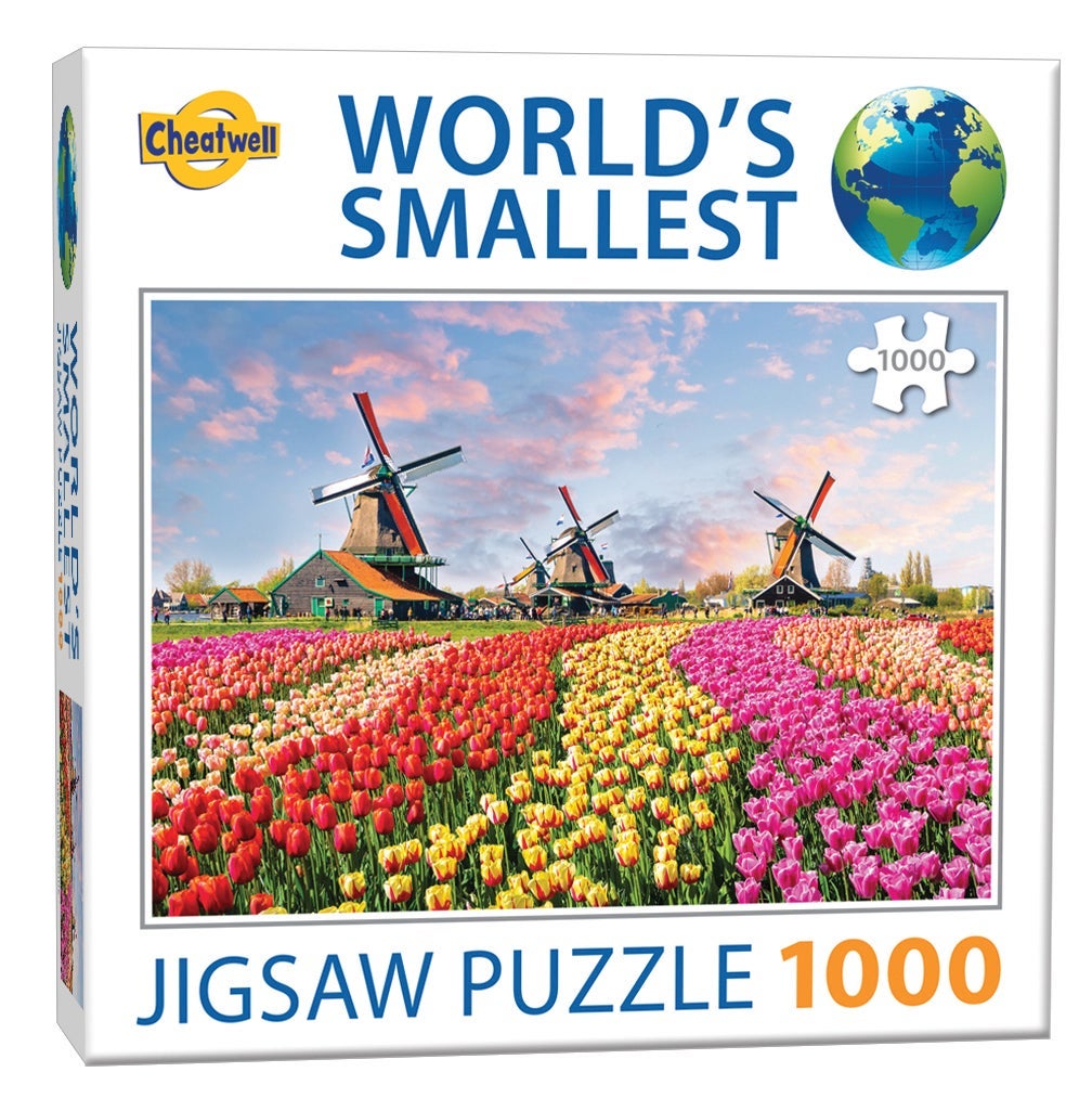 Puslespill 1000 Mini Dutch Windmills