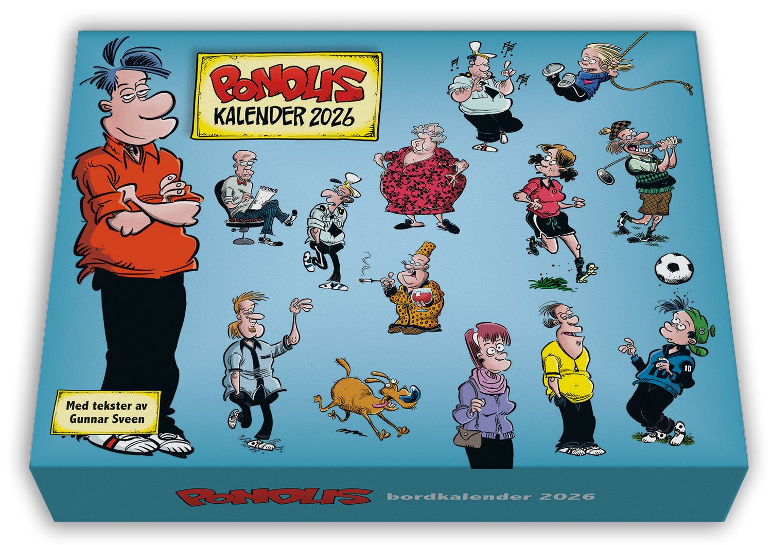 Pondus bordkalender 2026