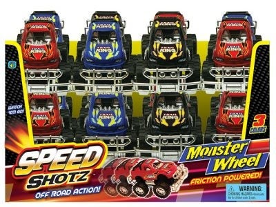Jaru Monster Truck  3 Ass (14Cm)