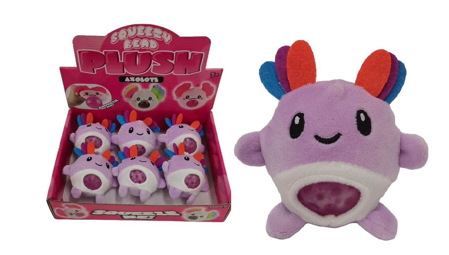 Plush Ball Jelly Axolotl 8cm