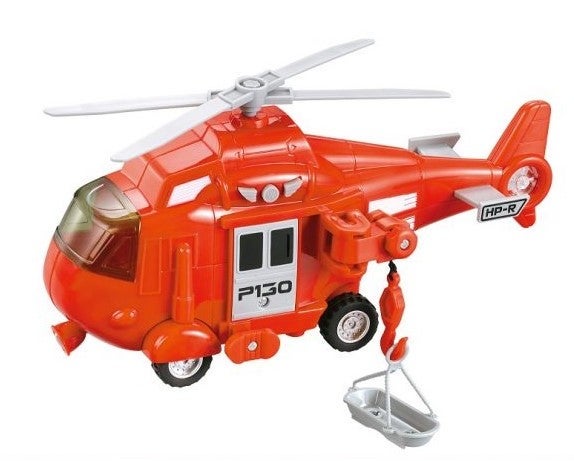 Redningshelikopter m/lyd og lys (20Cm)