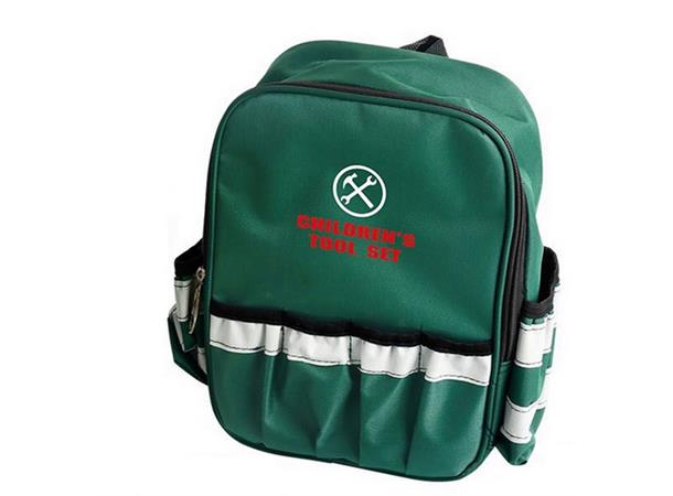 Verktøy ryggsekk m/hjelm og verktøy