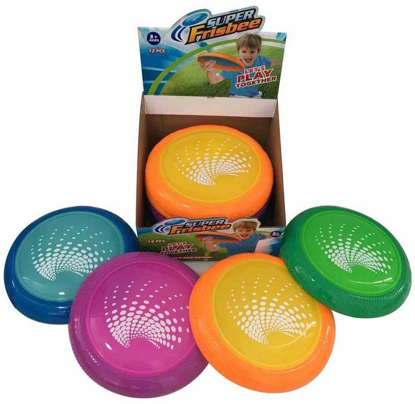Superfrisbee myk kant 25cm ass
