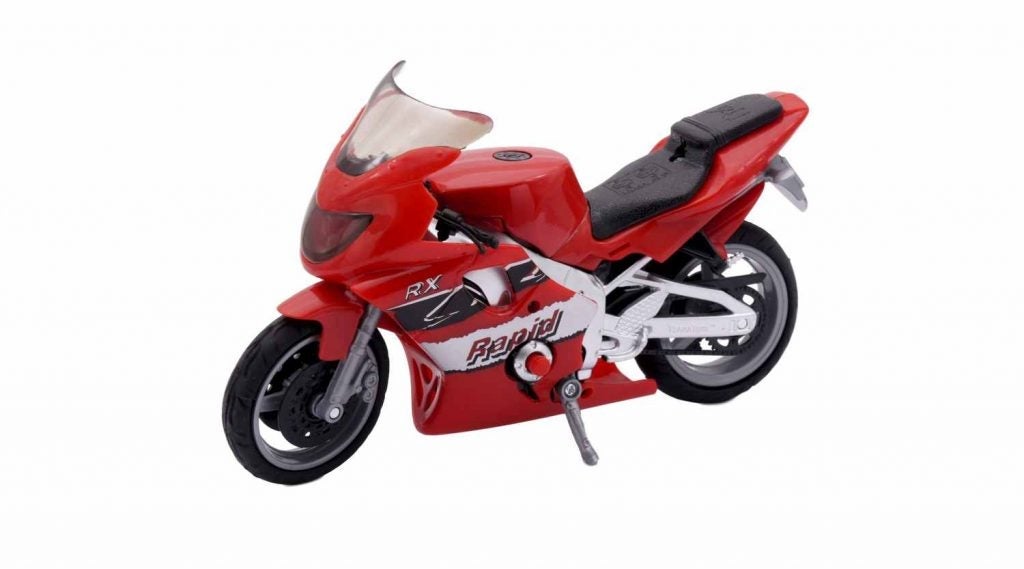 Teama Motorsykkel m/lyd 8 ass (20Cm)