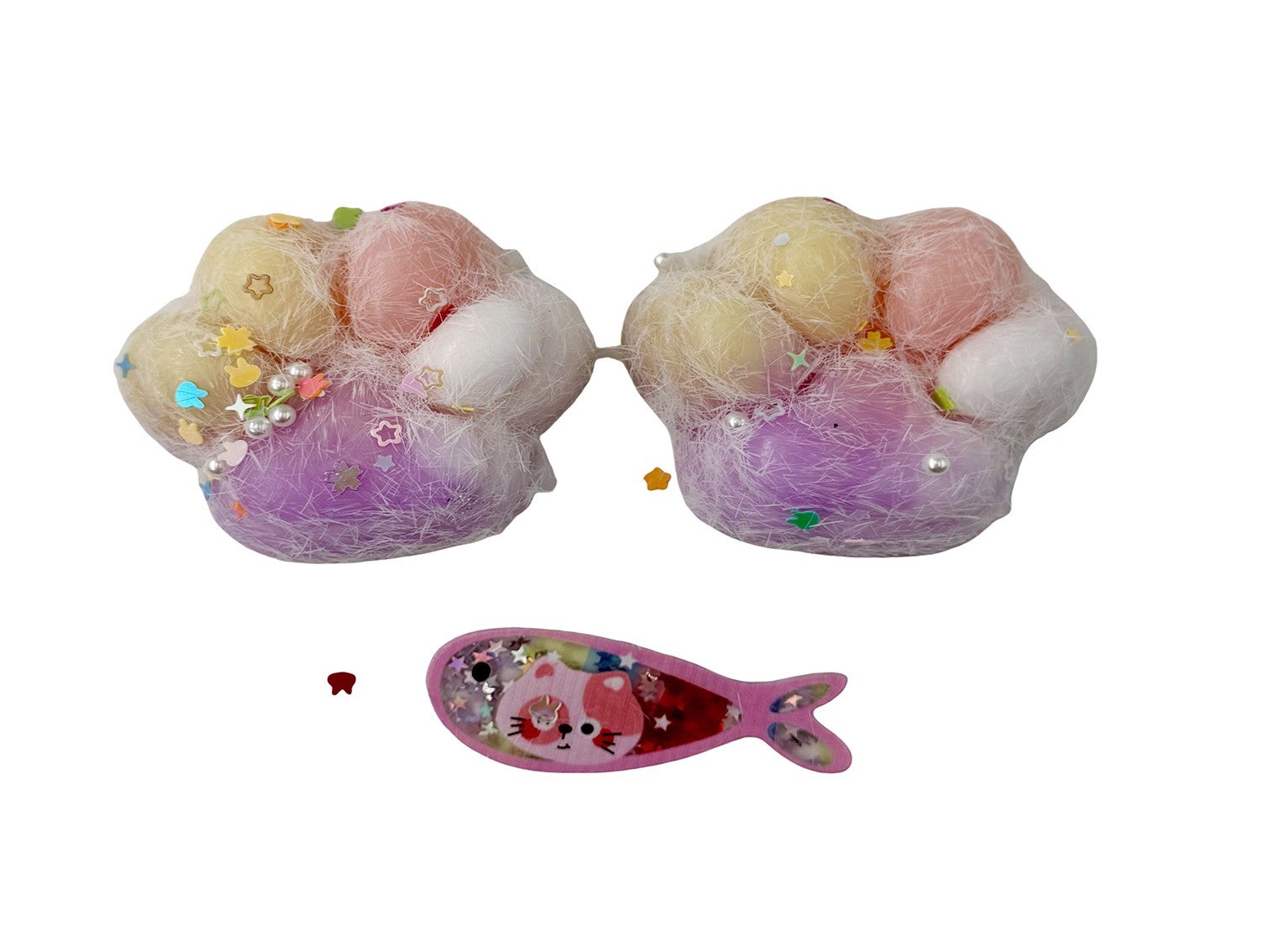 Squishy Stick Cat Paw 2 stk 85g 6cm