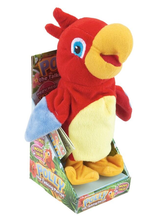 Mykdyr Polly Papegøyen Som Repeterer